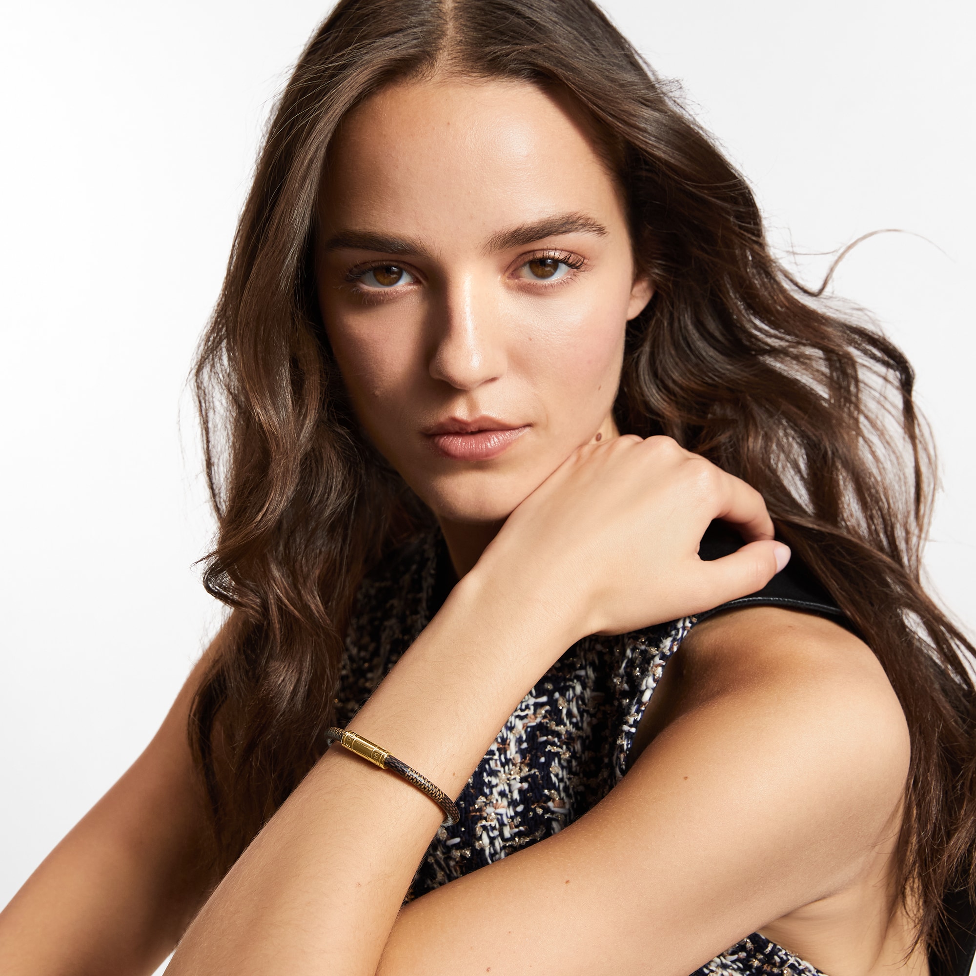 Keep It Bracelet Damier Ebene Canvas - Fashion Jewellery | LOUIS